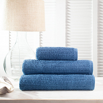 Toalha Fio Penteado Hotel Buddemeyer - Azul