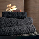 Toalha Extra Soft Hotel Buddemeyer - Preta